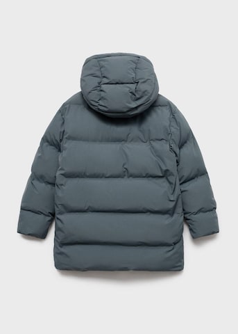 MANGO KIDS Coat 'Afrilong' in Blue