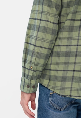 CAMEL ACTIVE - Ajuste regular Camisa en verde