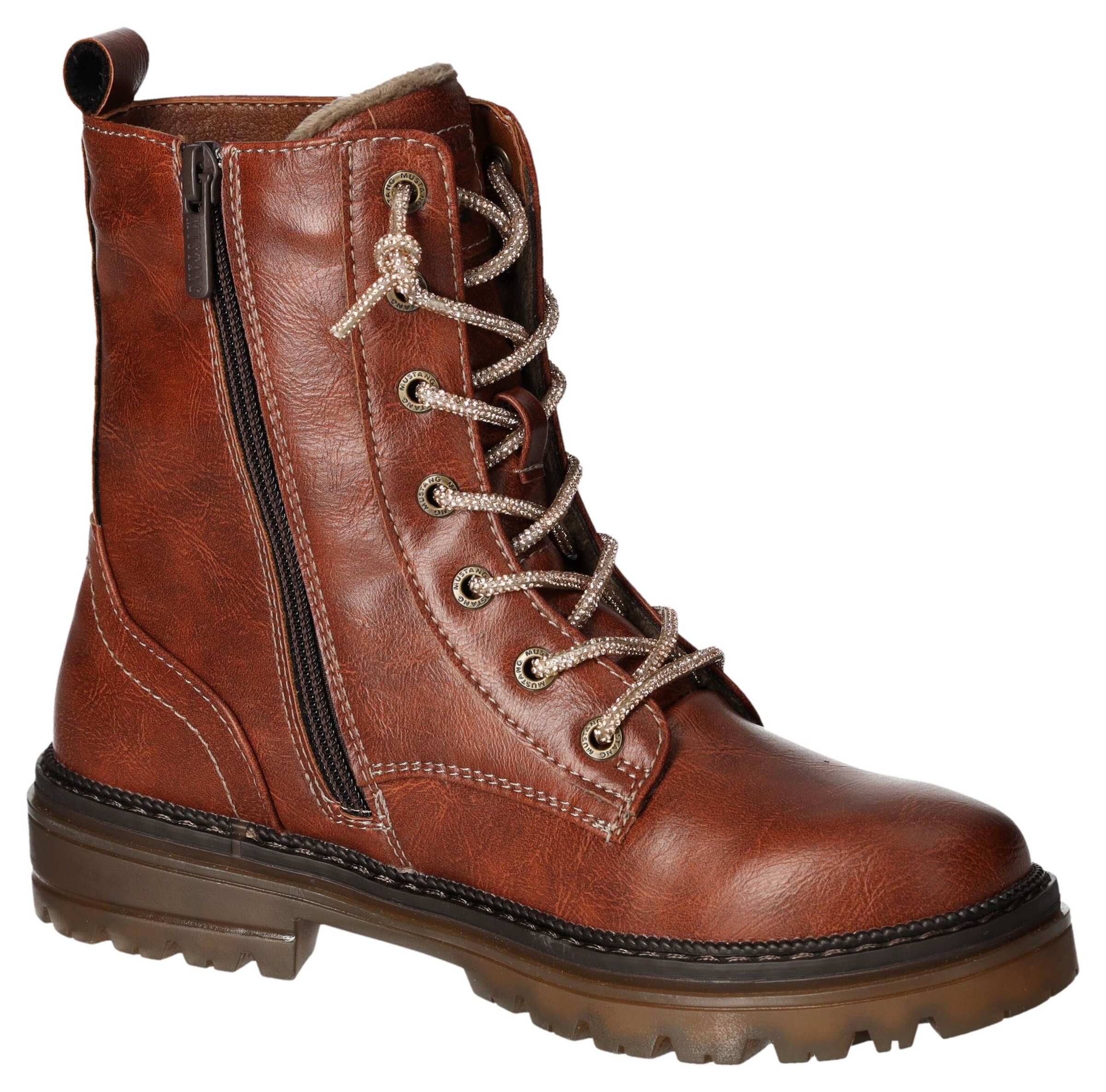 MUSTANG Stiefelette in Braun