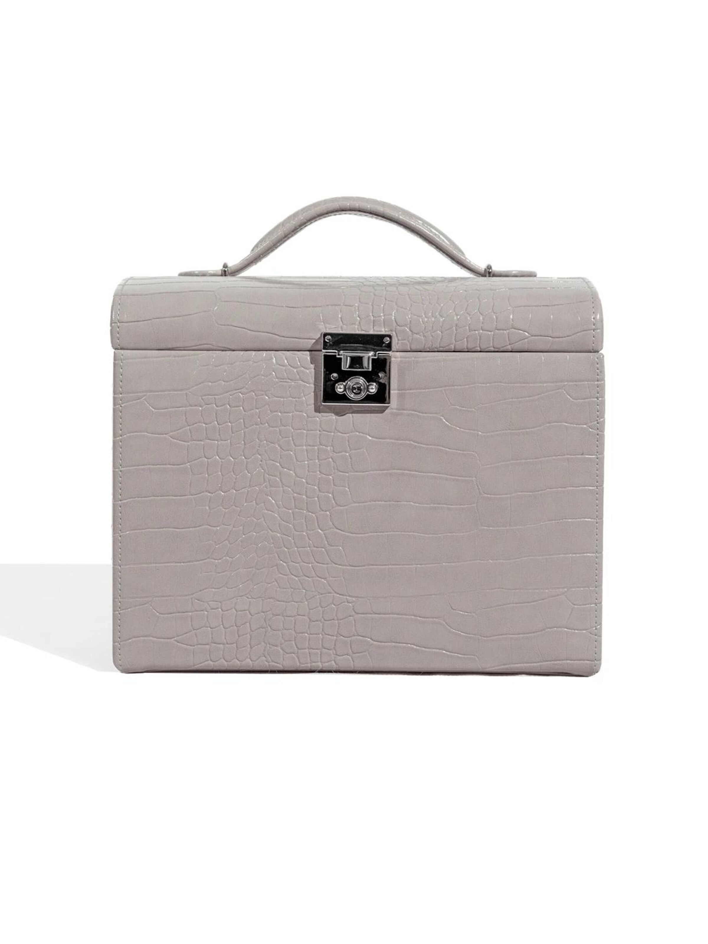 Friedrich23 Jewelry storage 'Caiman Schmuckkasten gross' in Grey: front