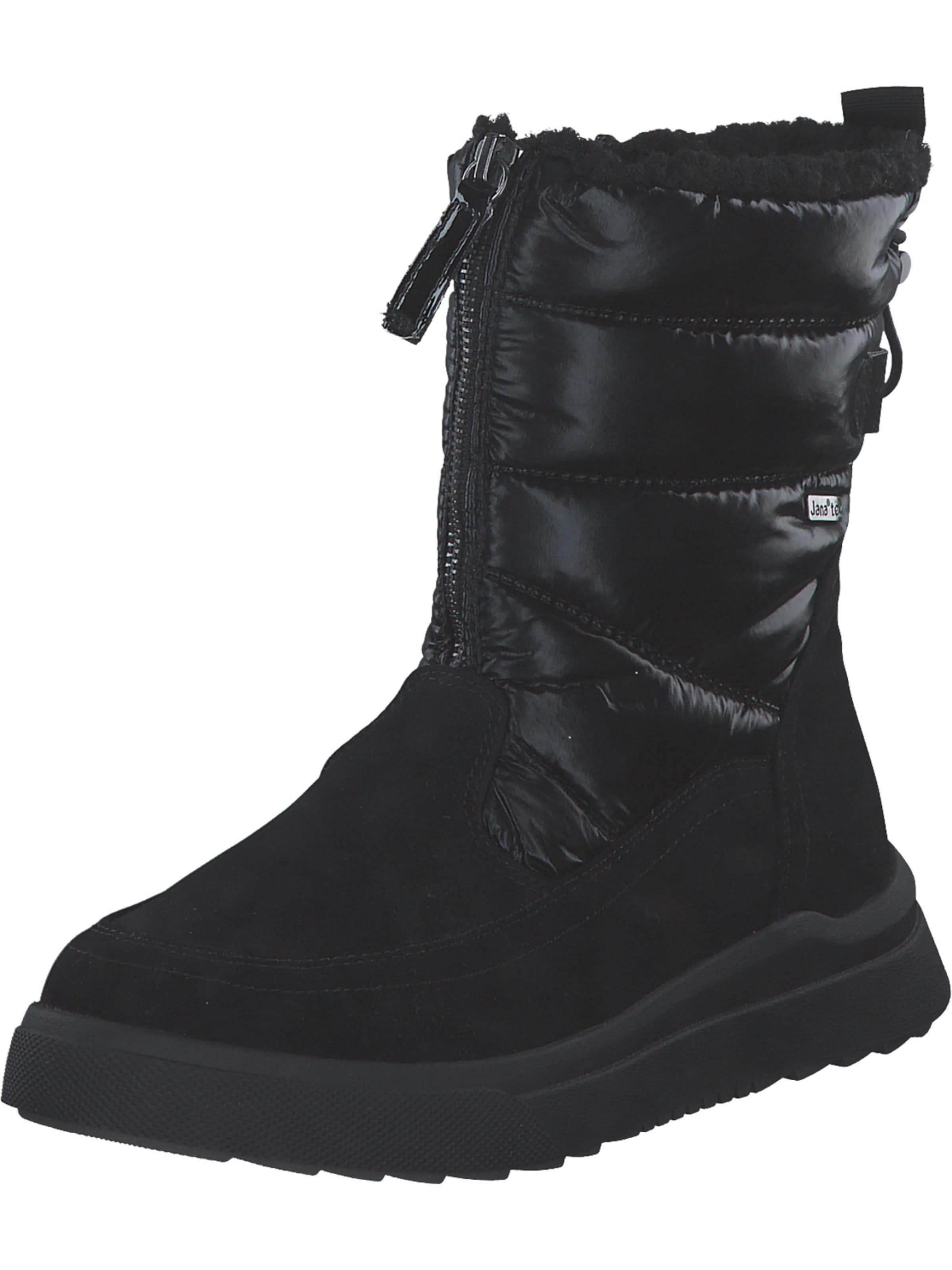 JANA Stiefelette in Schwarz: Vorderseite