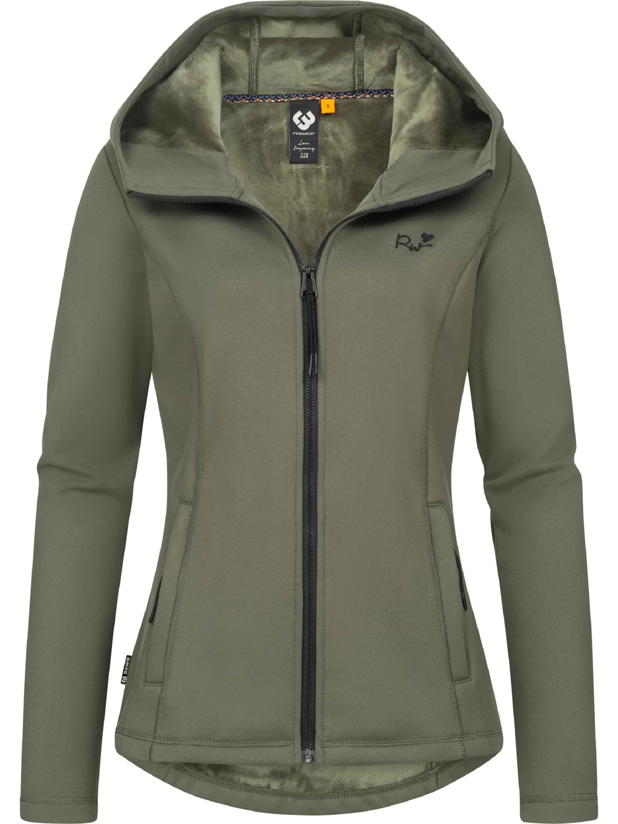 Ragwear Φθινοπωρινό και ανοιξιάτικο μπουφάν 'Lyshka' σε πράσινο: μπροστά