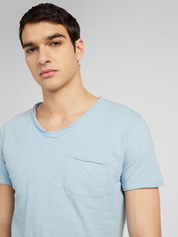 Key Largo T-Shirt 'WATER' in Blau