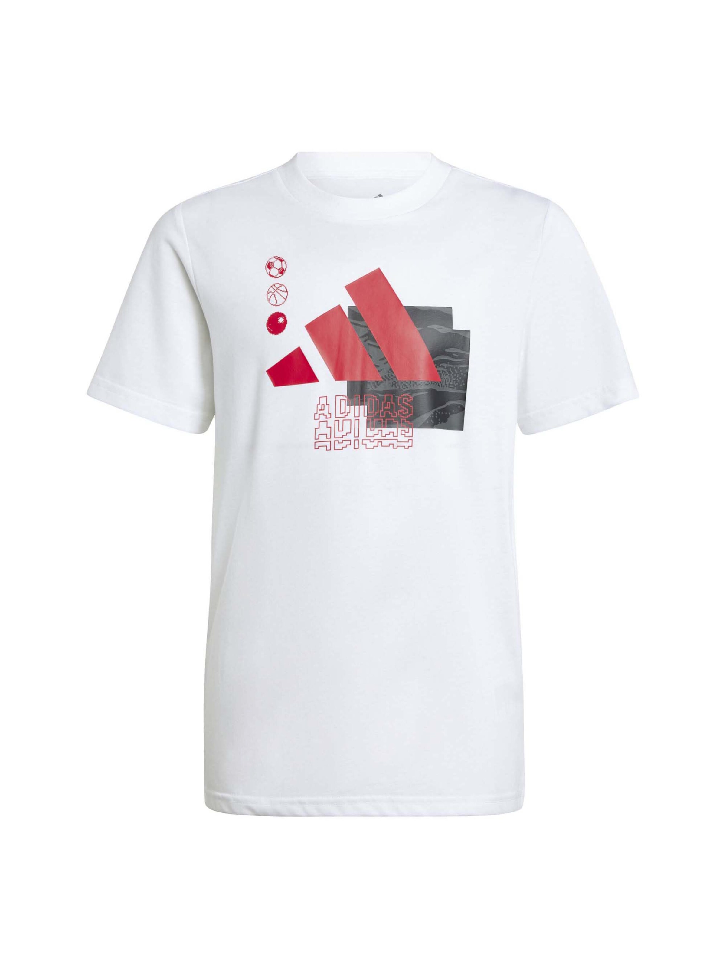 ADIDAS SPORTSWEAR Functioneel shirt 'J-Zug' in Wit: voorkant