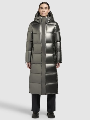 khujo Winter coat 'Hedd Shiny' in Grey