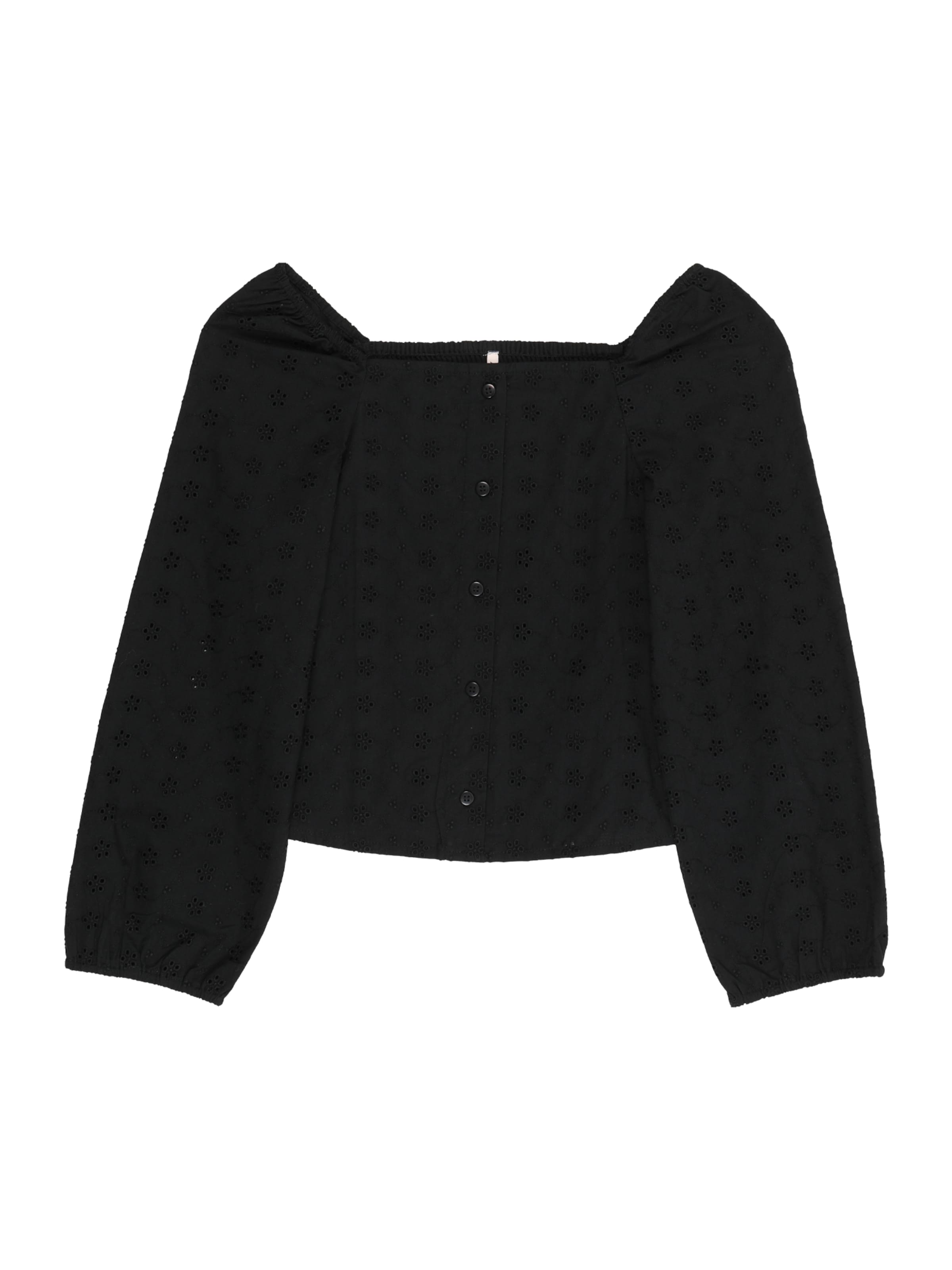 ONLY GIRLS Pusero 'KOGPILEA' värissä musta: etupuoli