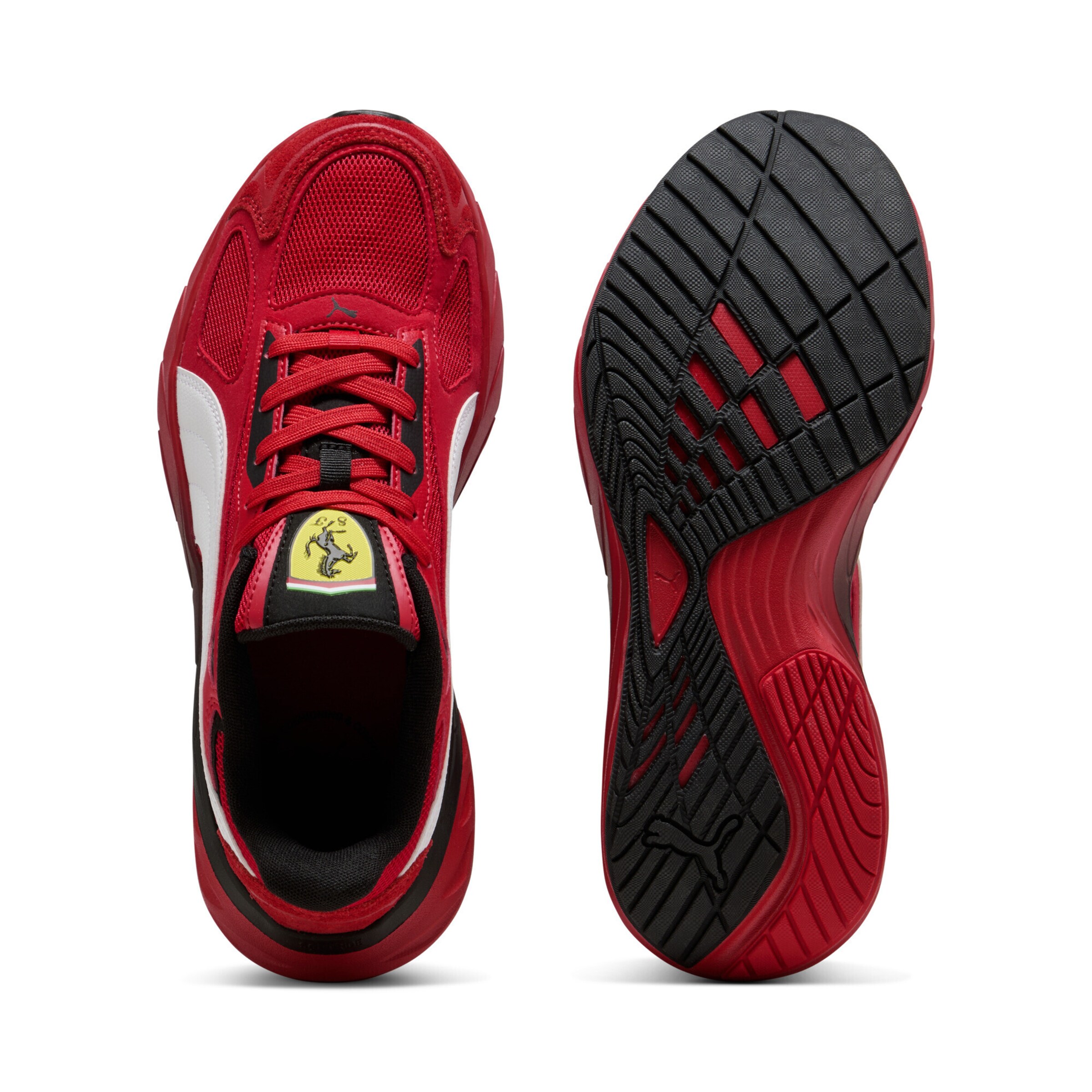 PUMA Sportschoen 'Scuderia Ferrari Hypnotic' in Rood