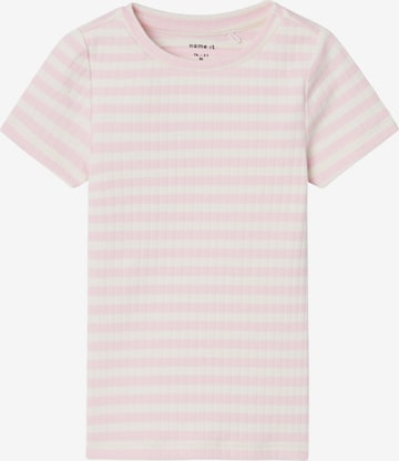 NAME IT - Camisola 'SURAJA' em rosa: frente