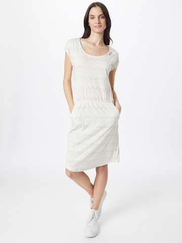 Ragwear - Vestido 'Lilithe Chevron' en blanco: frente