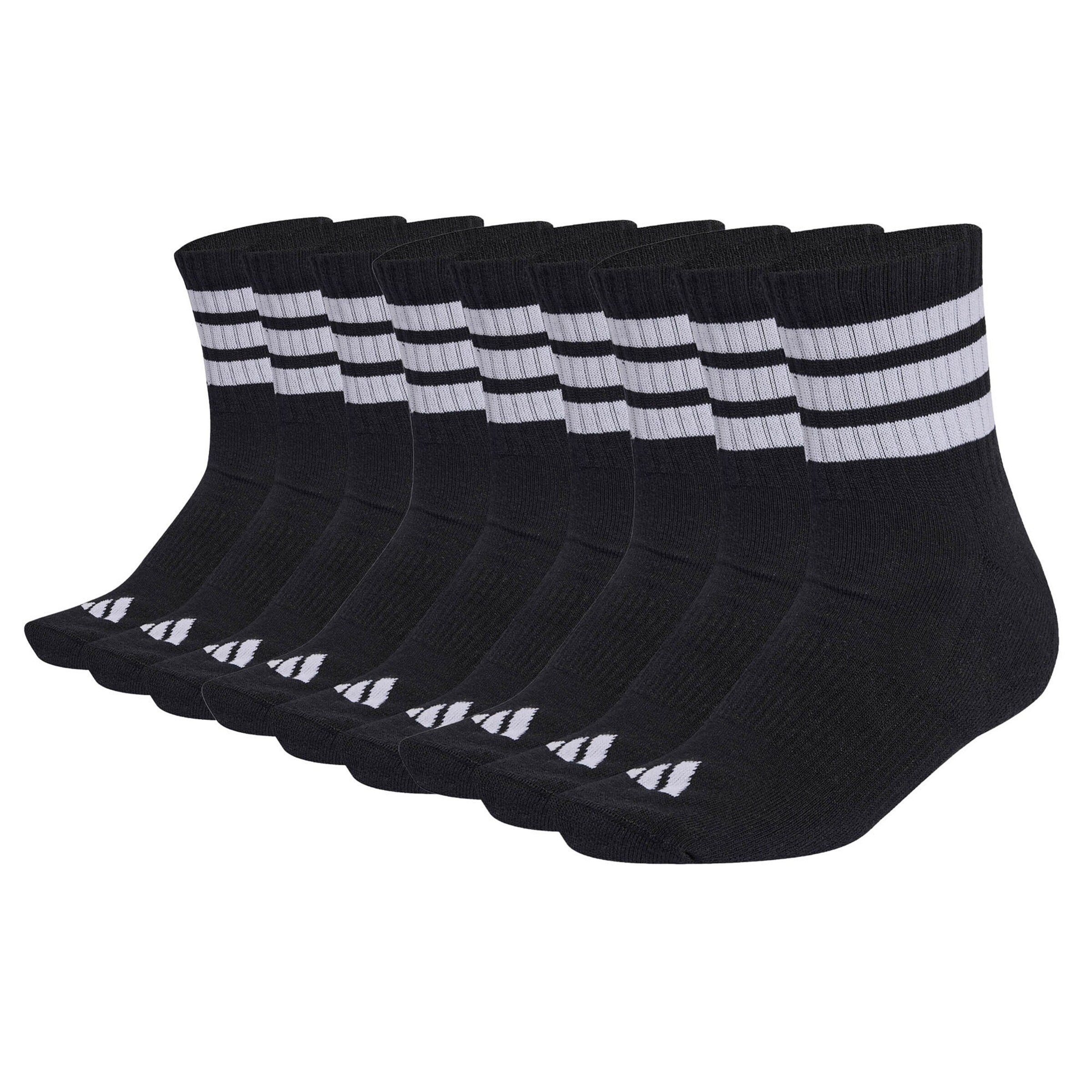ADIDAS PERFORMANCE Chaussettes de sport en noir / blanc, Vue avec produit