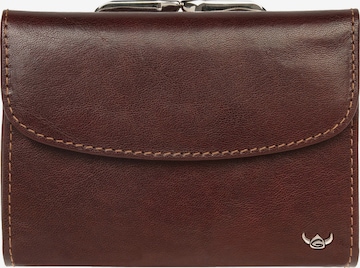 Portamonete 'Colorado' di GOLDEN HEAD in marrone: frontale