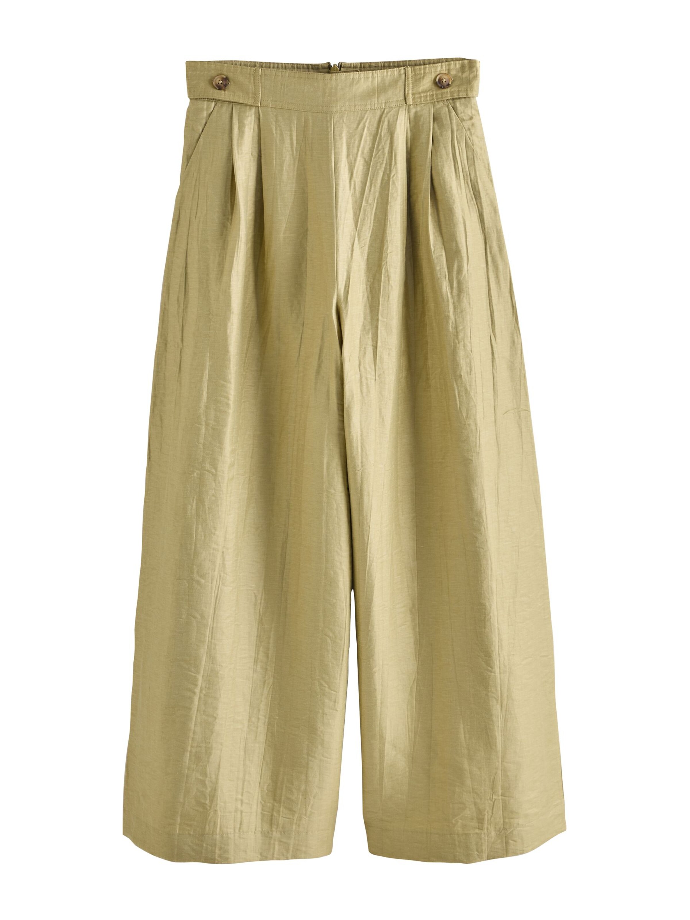 Pantaloni con pieghe 'N. Premium' Next di colore cachi, Visualizzazione prodotti