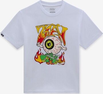 VANS - Camiseta en blanco: frente