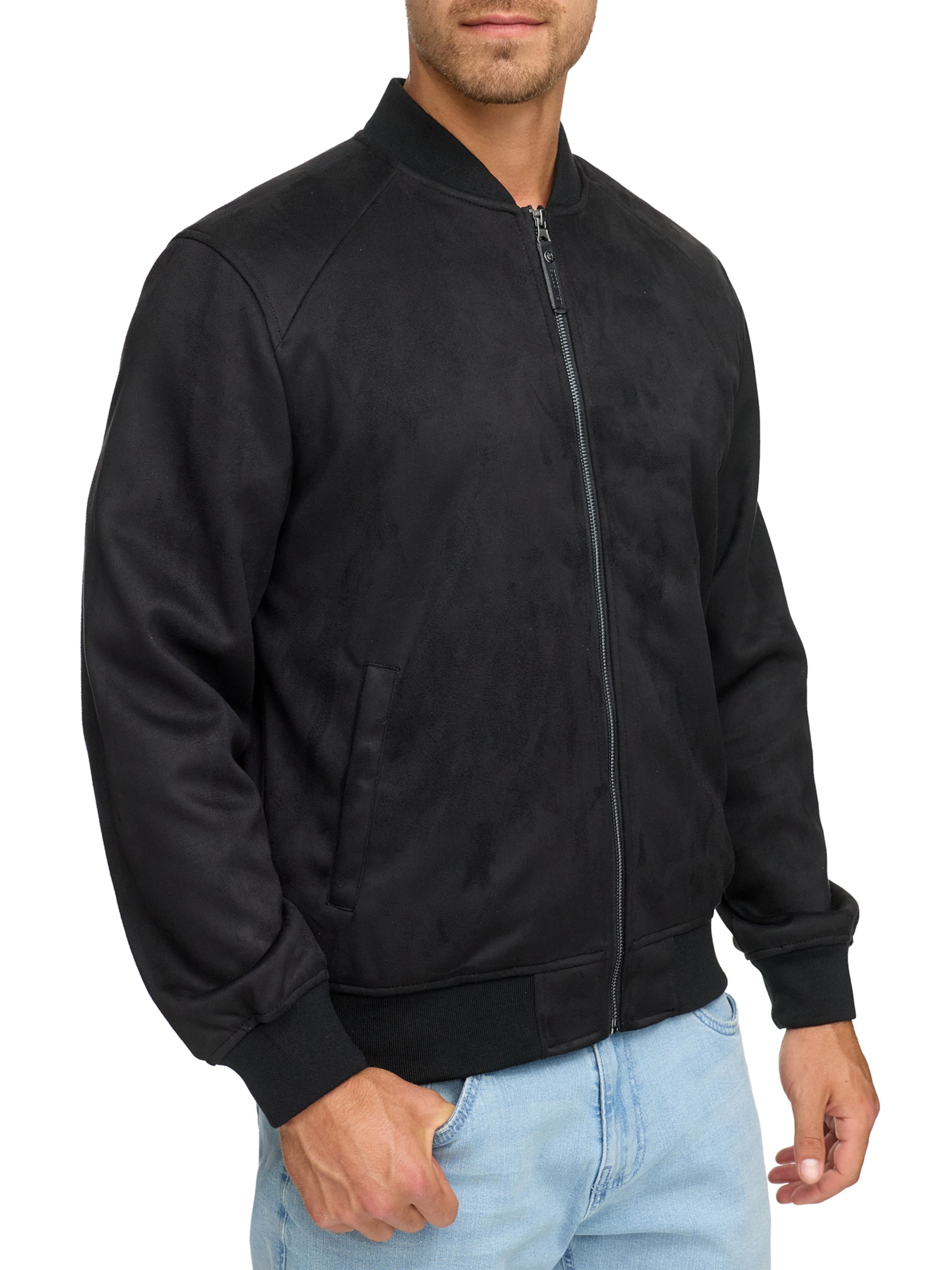 INDICODE JEANS Jacke in Schwarz