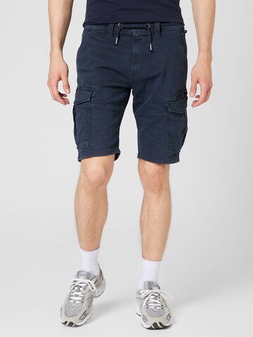 Pepe Jeans Regular Shorts 'Jared' in Blau: Vorderseite