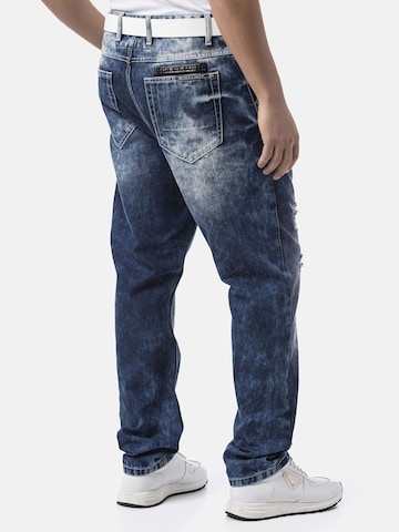 CIPO & BAXX Loosefit Jeans 'CD907' in Blauw