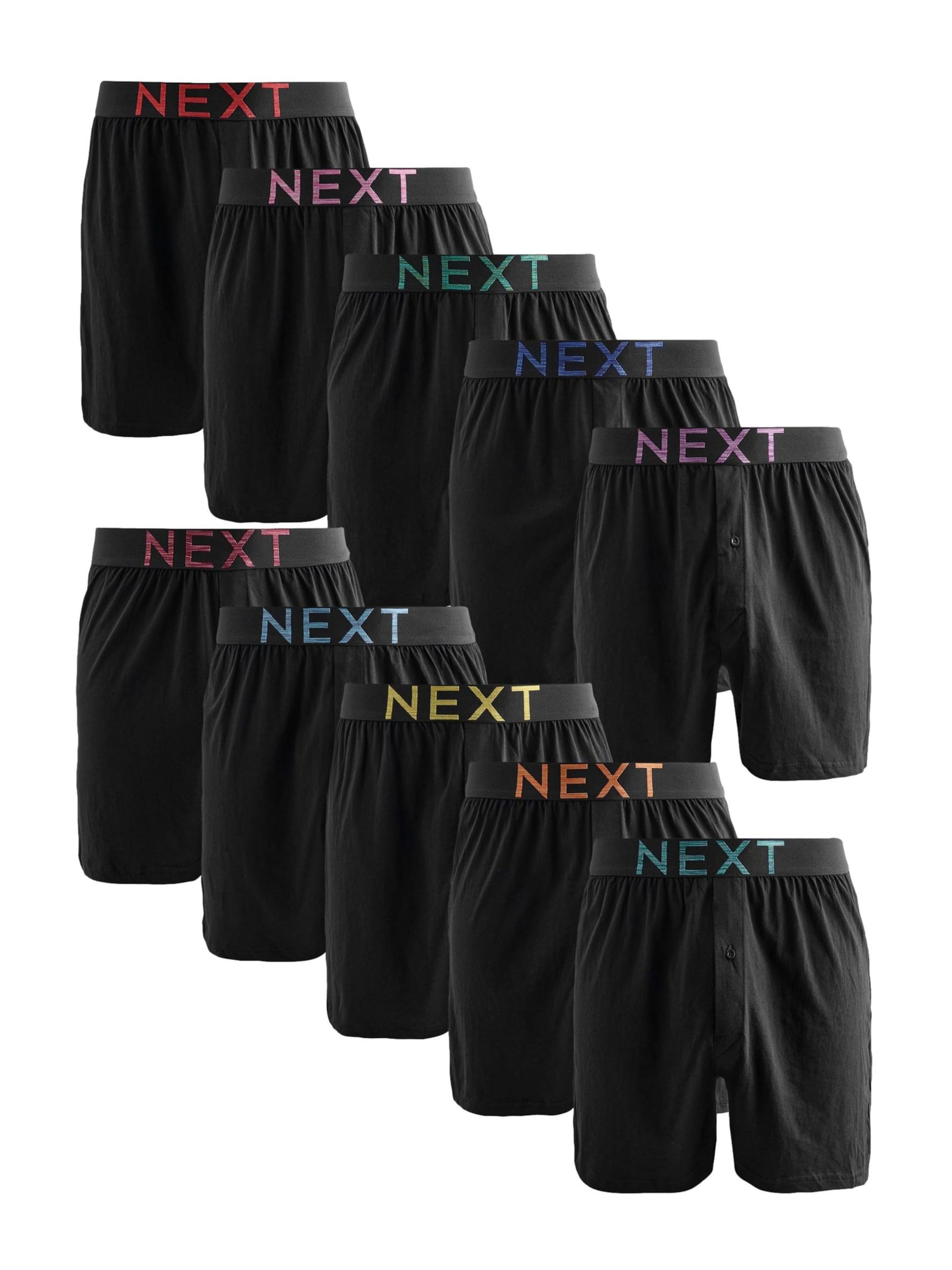 Next Boxershorts i svart: framsida