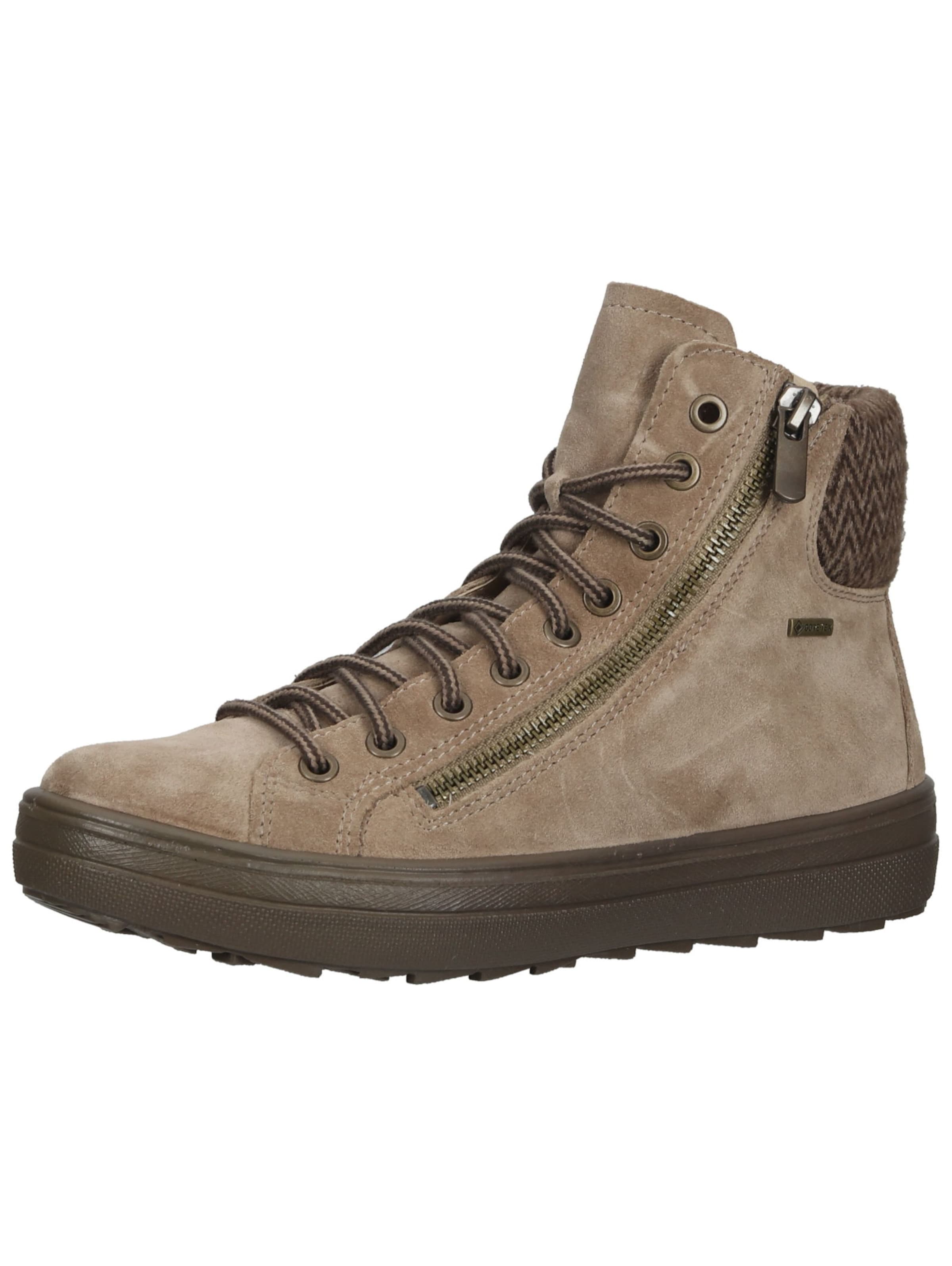 Legero Schnürstiefelette 'Mira' in Beige: Vorderseite