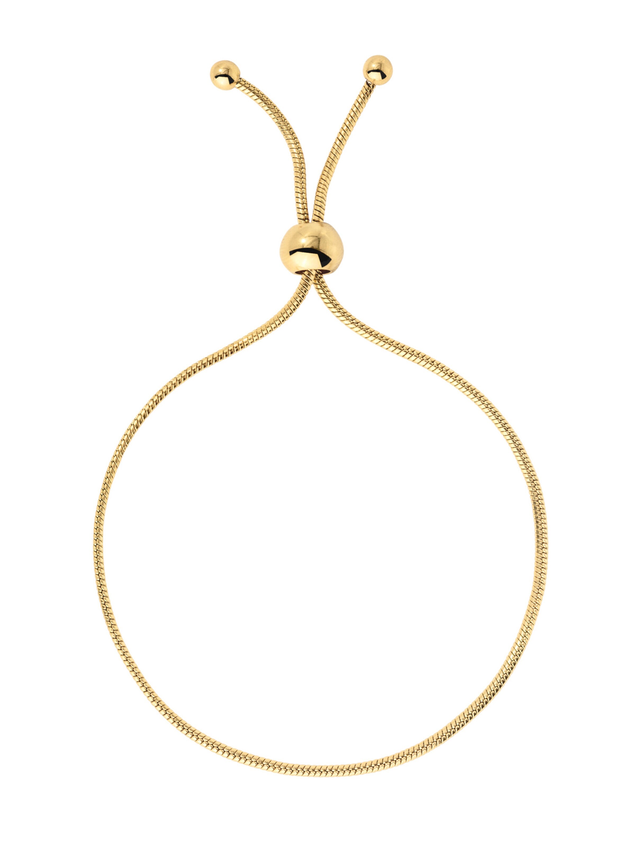 Luamaya Bracelet 'Simple Elegance Bracelet' in Gold: front