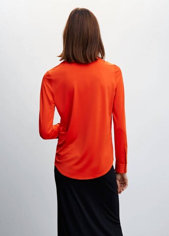 MANGO Blouse 'Sipi' in Orange