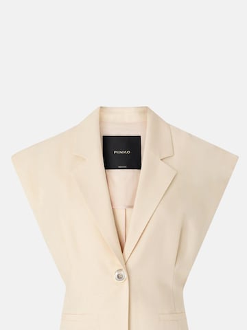 PINKO Tussenjas 'PINKO FLOELLA GIACCA FRISOTTINO GIACCA' in Wit