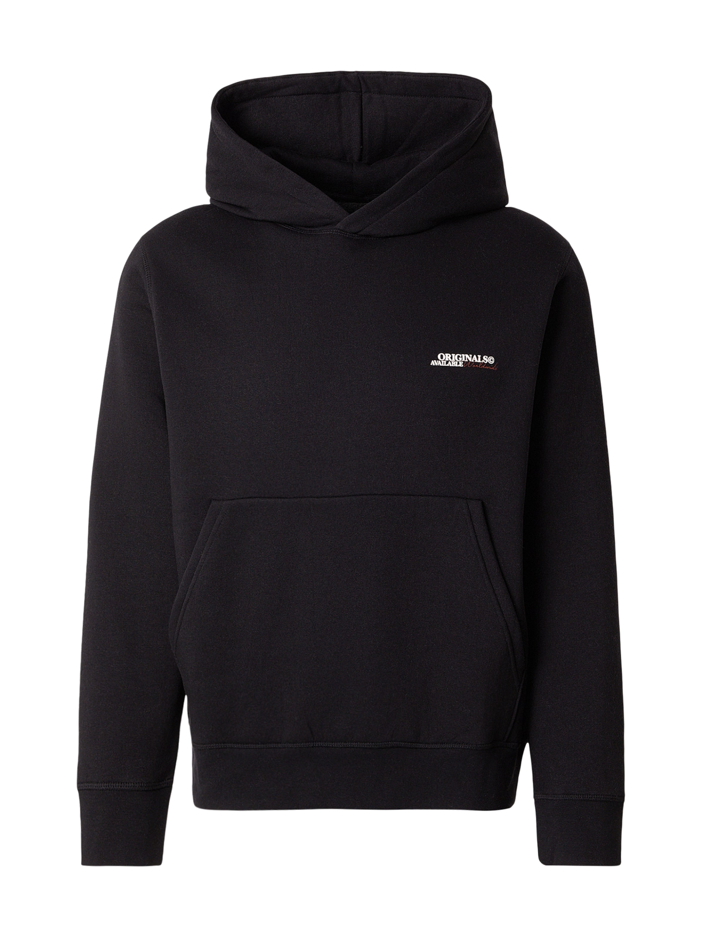 JACK & JONES Sweatshirt 'JWHISLINGTON' in Black: front