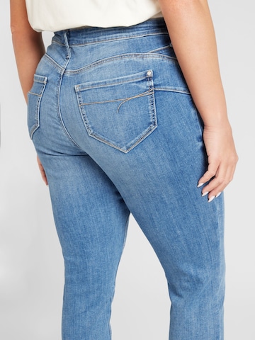 River Island Plus Slimfit Jeans 'MOLLY' in Blauw