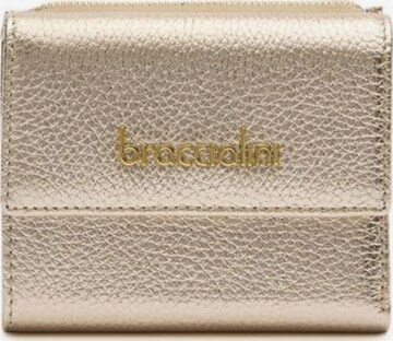 Braccialini - Cartera 'Basic' en plata: frente