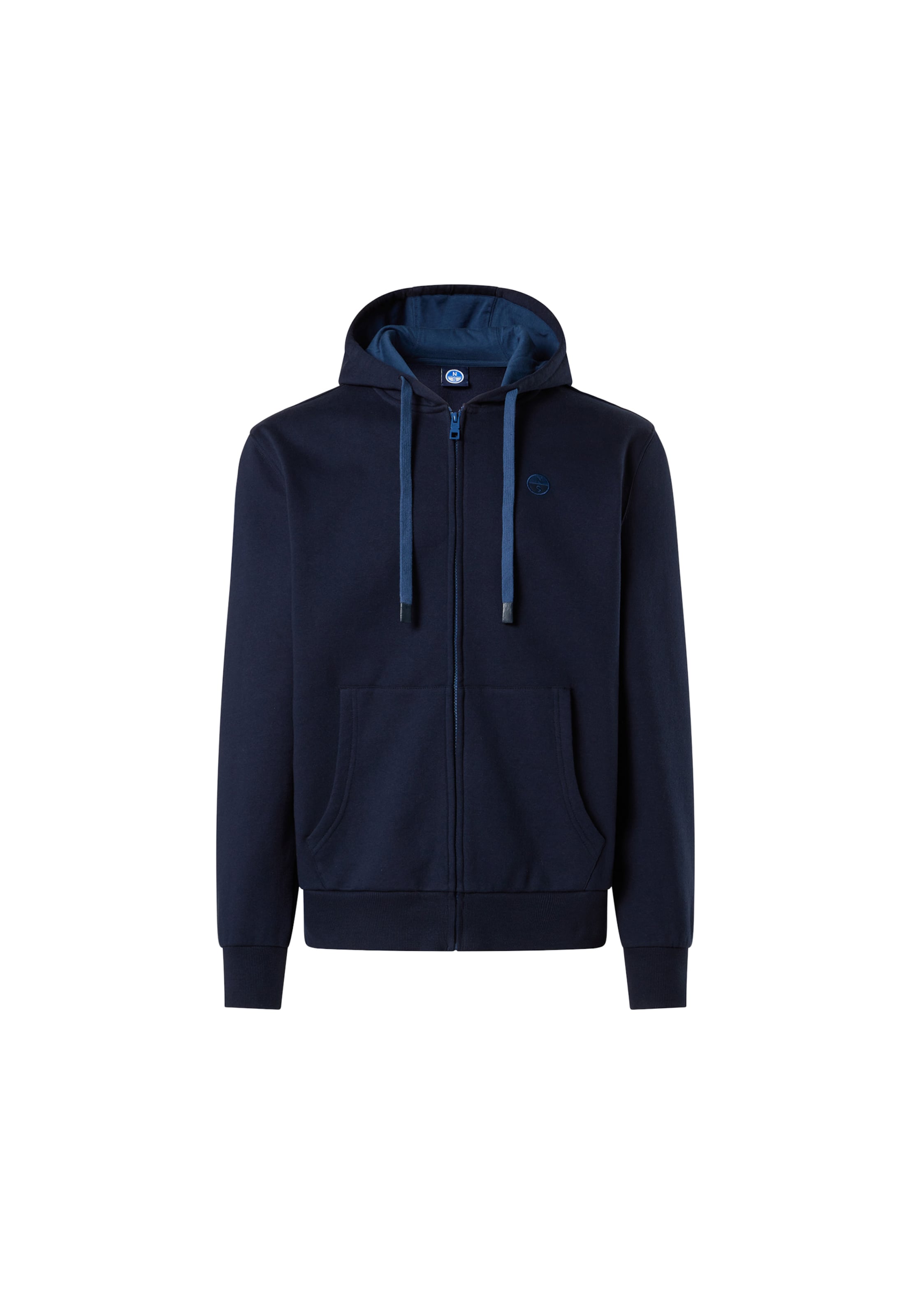 Veste de survêtement North Sails en bleu : devant