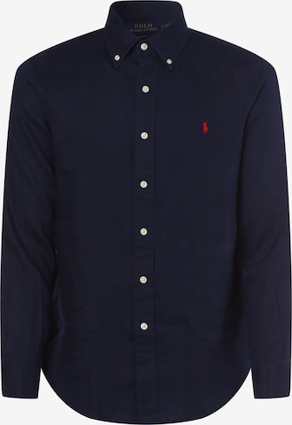 Polo Ralph Lauren - Regular Fit Camisa em azul: frente