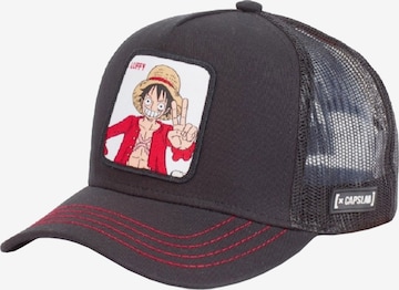 Casquette 'One Piece Trucker' Capslab en noir : devant