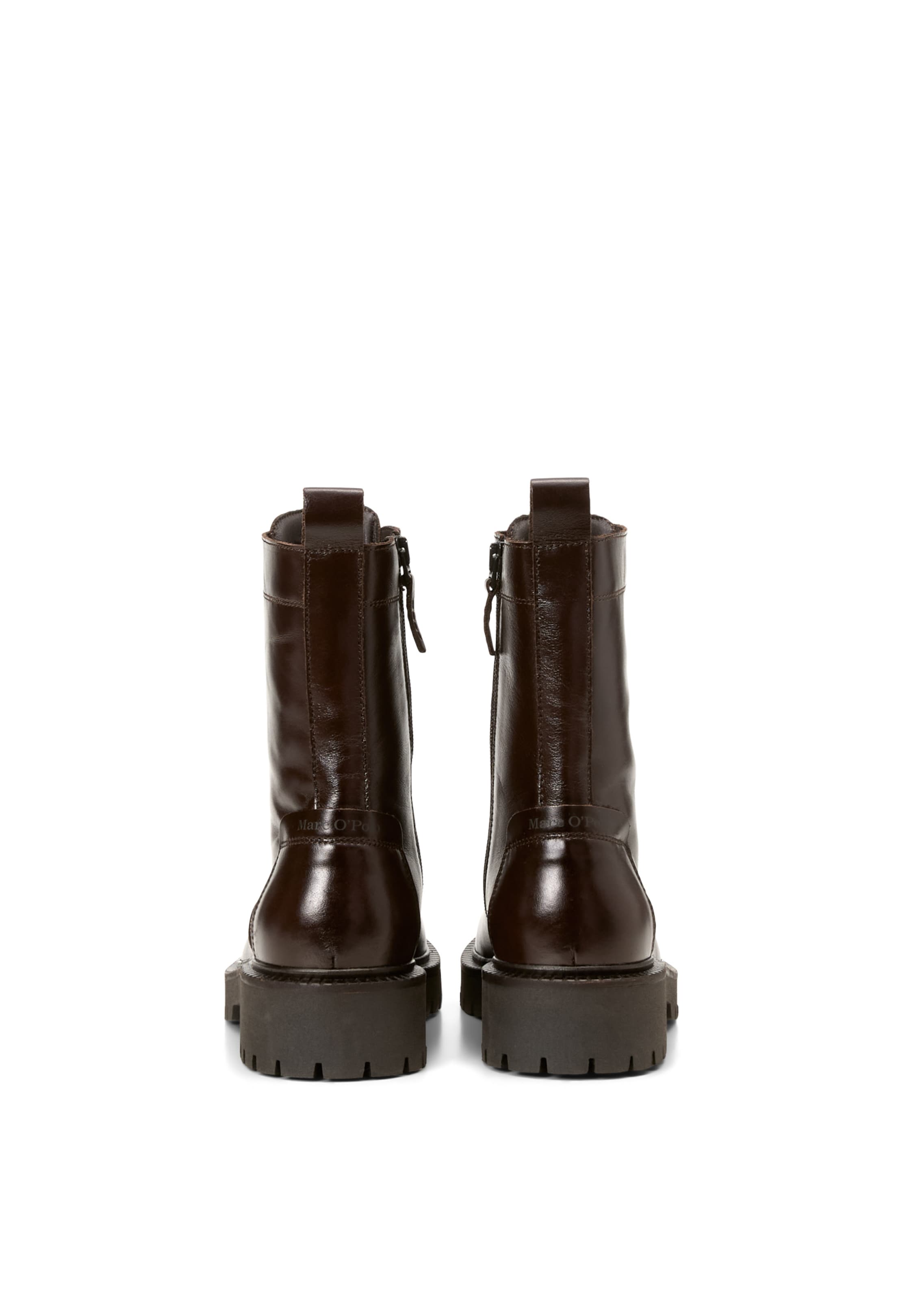 Marc O'Polo Schnürstiefelette in Braun