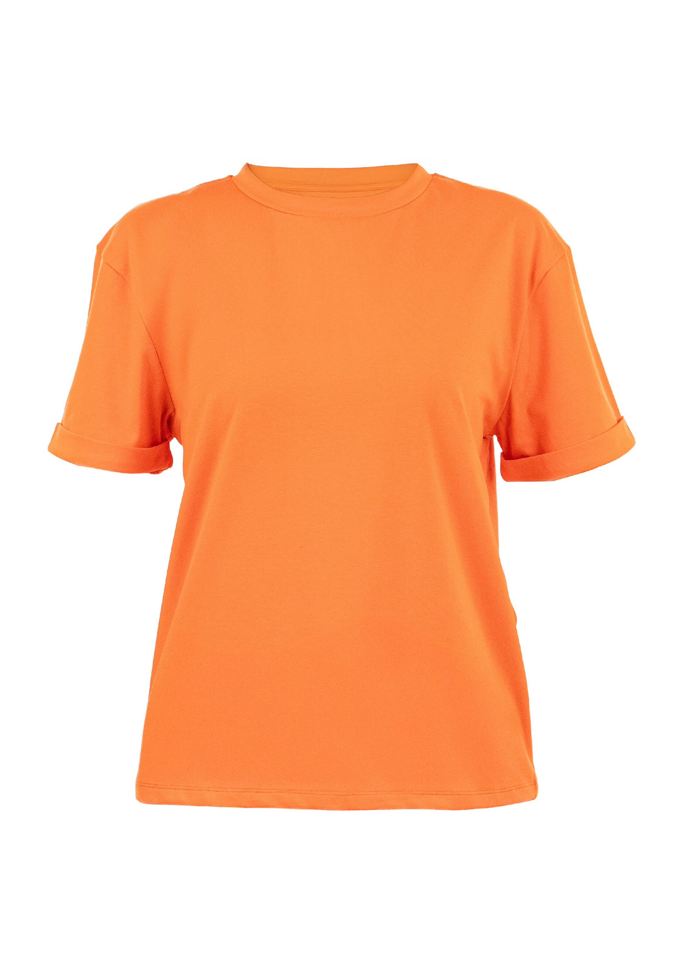 Suri Frey Shirt ' SFY Freyday ' in Orange: front