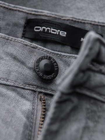 Ombre Regular Jeans in Grijs