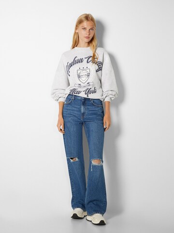 Bershka Sweatshirt i grå