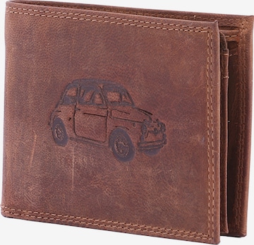 Sergio Valentini Portemonnee in Bruin: voorkant