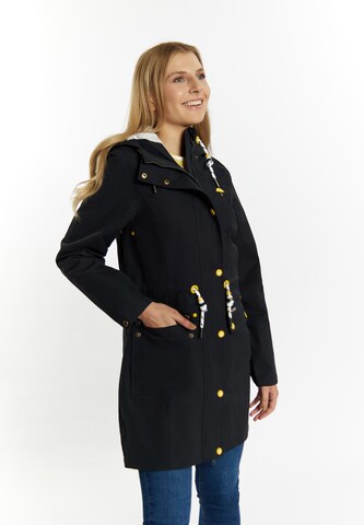 Schmuddelwedda Toiminnallinen pitkä takki värissä musta: edessä