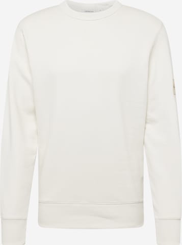Calvin Klein Jeans - Sudadera en blanco: frente