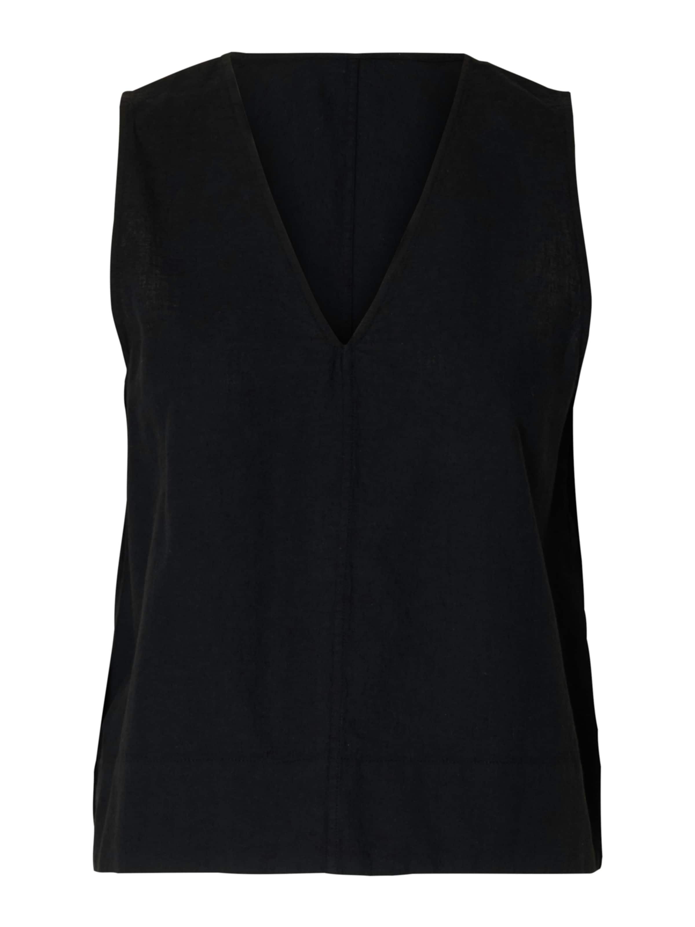 SELECTED FEMME Blouse 'SLFLINNA' in Black: front