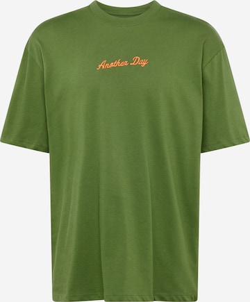 T-Shirt TOPMAN en vert : devant