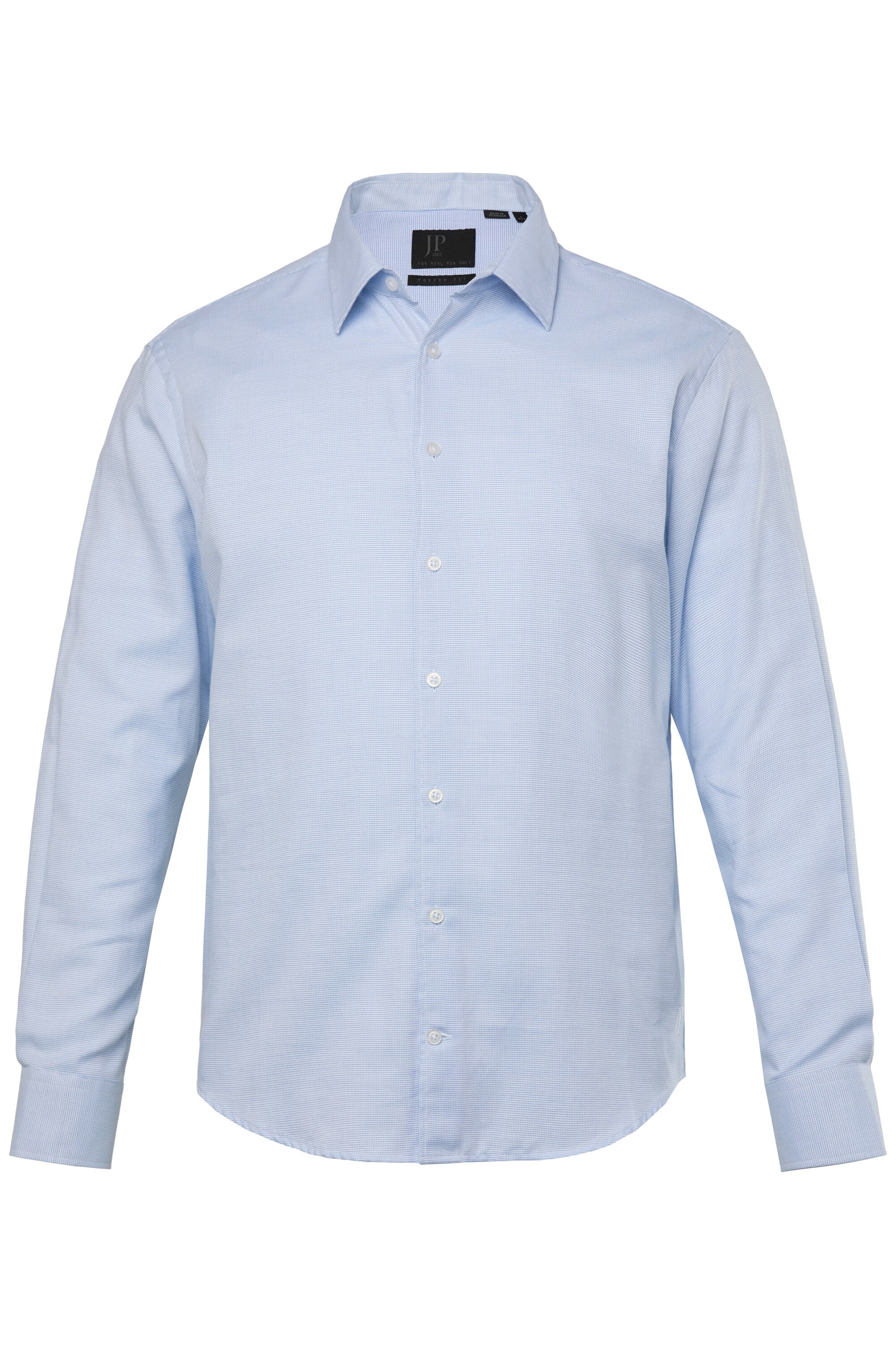 JP1880 Regular Fit Hemd in Blau: Vorderseite