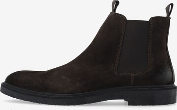 Bianco Chelsea boots in Bruin: voorkant