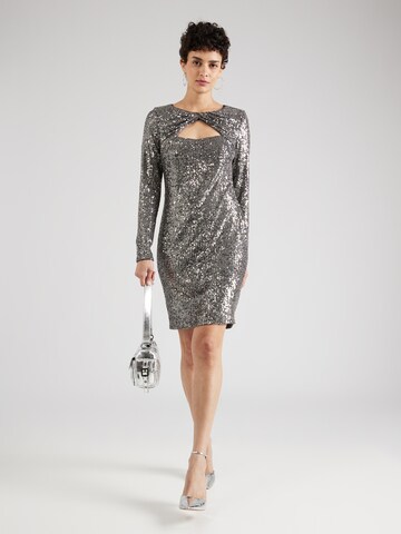 Lauren Ralph Lauren Cocktail Dress 'BRAIR' in Grey