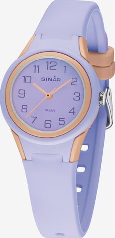 SINAR Uhr in Lila: Vorderseite