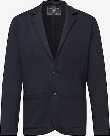 Street One MEN Suit Jacket 'Terry Slub ' in Blue: front