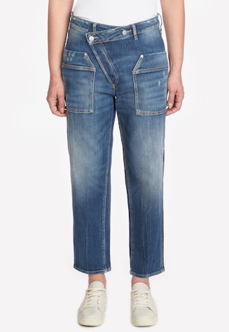 Le Temps Des Cerises Regular Jeans 'COSY' in Blue: front