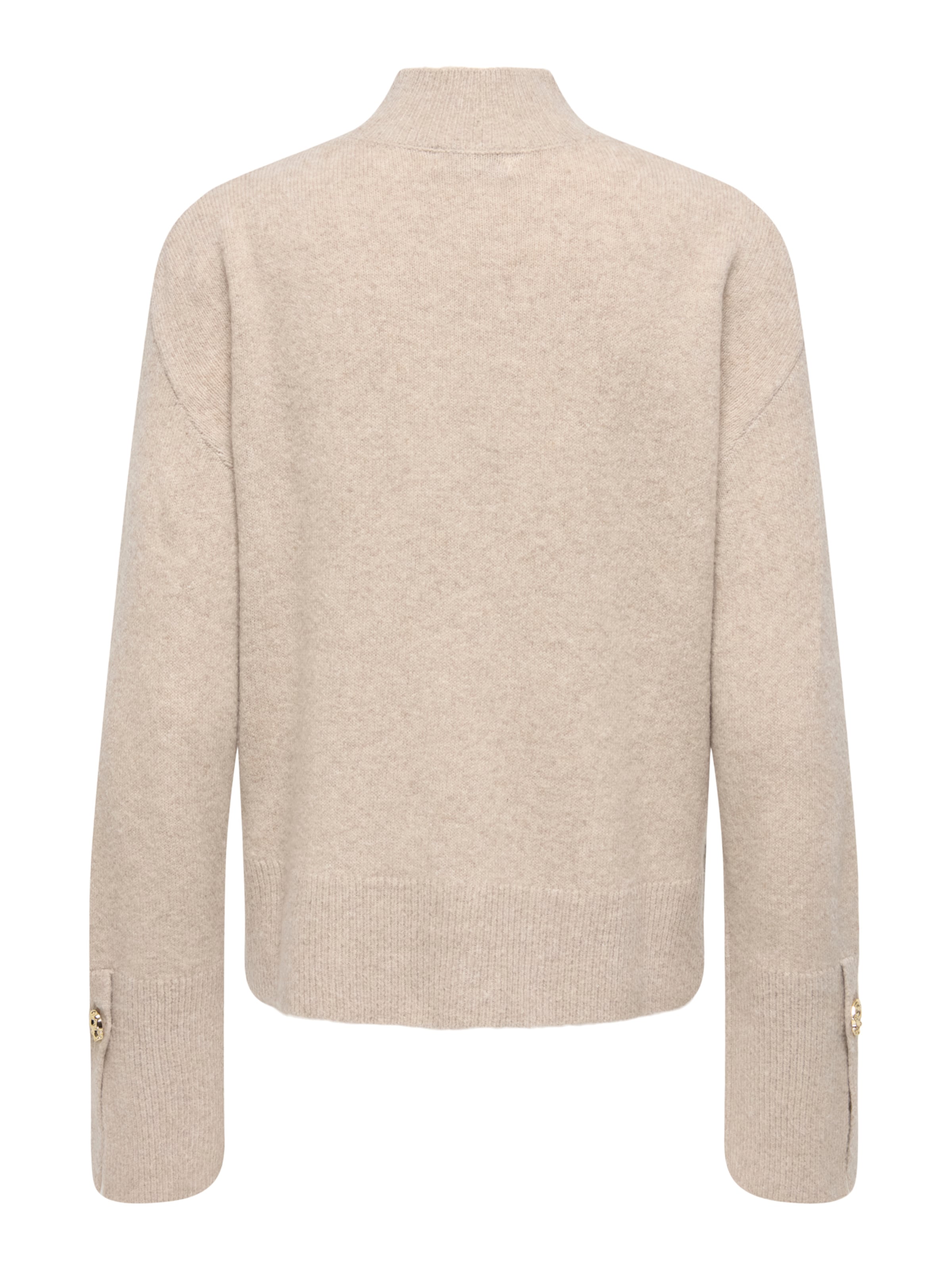 JDY Sweater 'JDYSabrina' in Beige