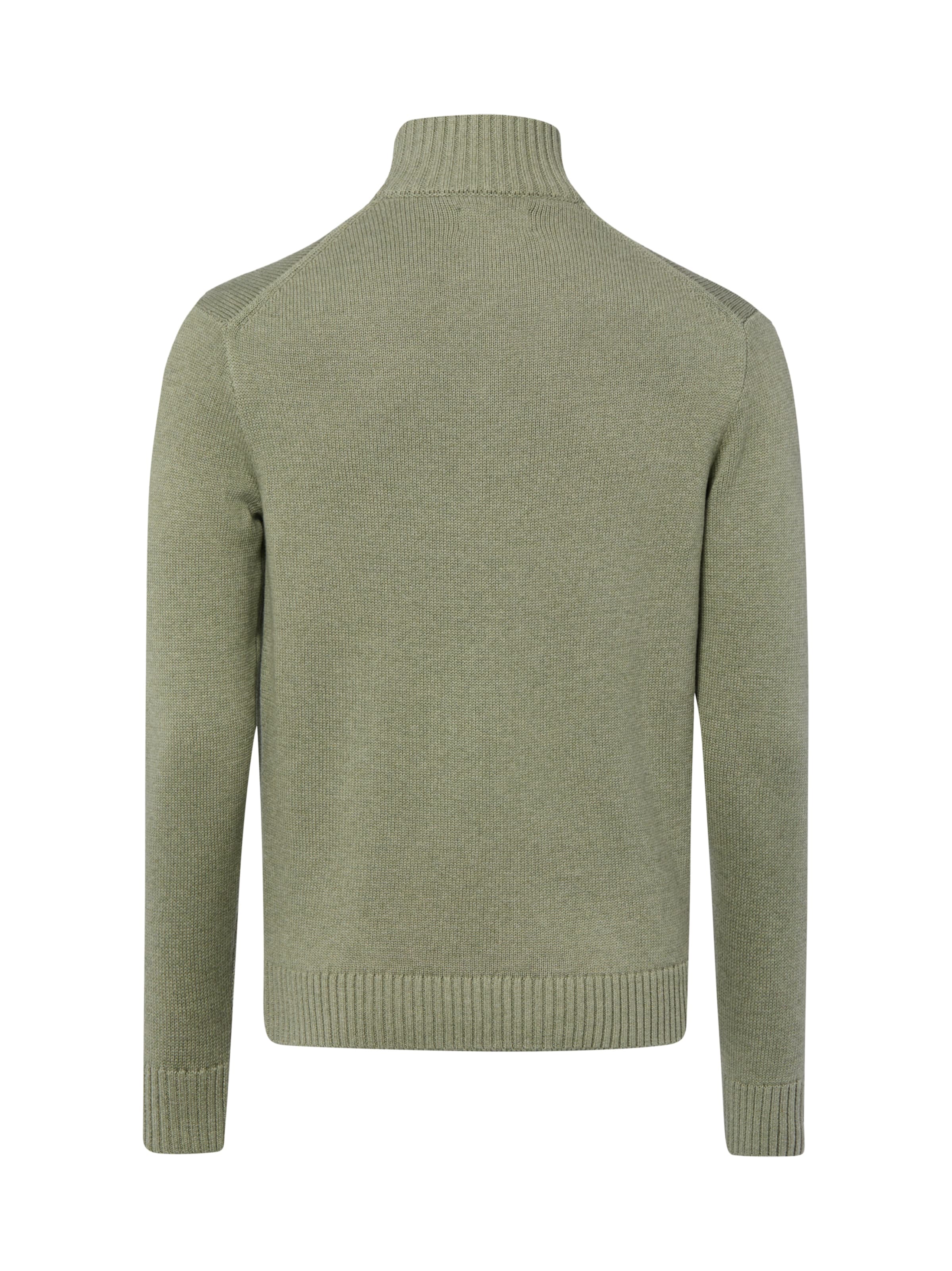 Pull-over Nils Sundström en vert : devant