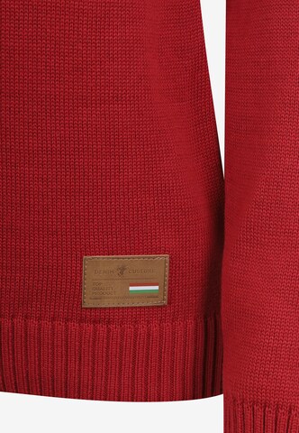 DENIM CULTURE Pullover 'Estelle' in Rot
