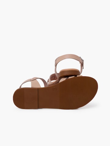 Sandales Pisamonas en beige